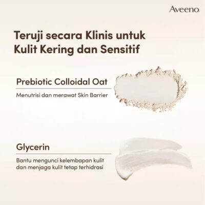 AVEENO Skin Relief Body Wash Refill 500ml - Sabun Mandi Kulit Sensitif -Lebih efektif 2x melembapkan thumbnail 4