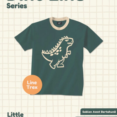 Little Pep - Dino Active Series - Baju Anak Laki Laki / Perempuan motif dinosaurus thumbnail 3