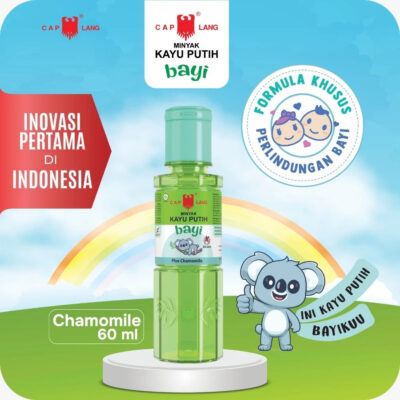 Cap Lang Minyak Kayu Putih Bayi Lavender / Chamomile 60ml thumbnail 3