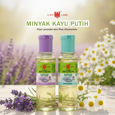 Cap Lang Minyak Kayu Putih Bayi Lavender / Chamomile 60ml thumbnail 4