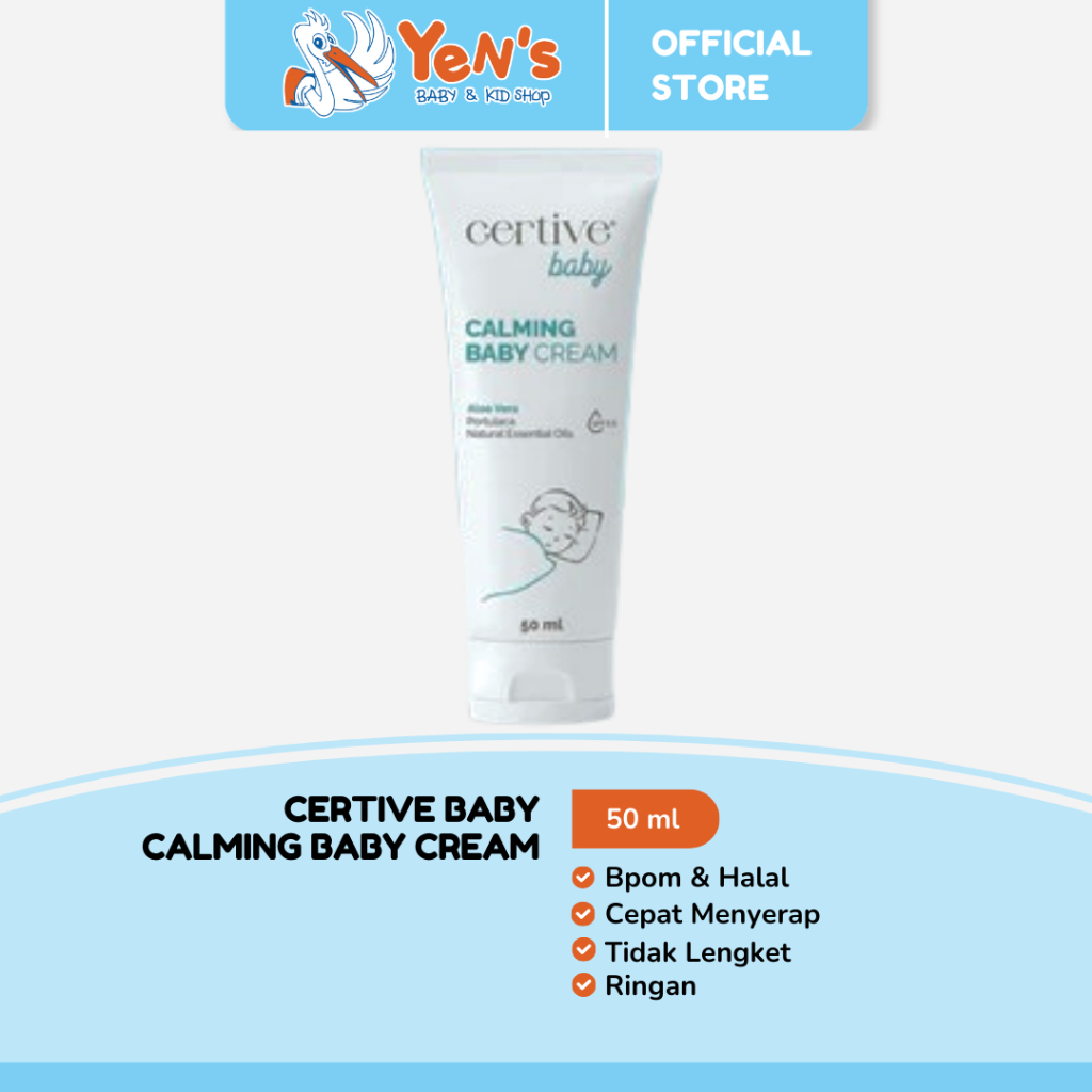 Certive Tube Calming Baby Cream 50 gr - Krim Penghangat Bayi