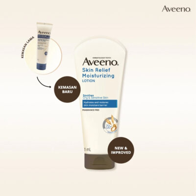 Aveeno Skin Relief Moisturizing Lotion 71 mL - Lotion Pelembap untuk Kulit Ekstra Kering & Sensitif thumbnail 7