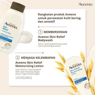 Aveeno Skin Relief Moisturizing Lotion 71 mL - Lotion Pelembap untuk Kulit Ekstra Kering & Sensitif thumbnail 8