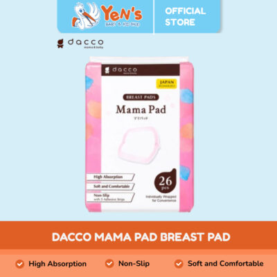 Dacco Mama Pad Breast Pad 26pcs / 56pcs Bantalan ASI Ibu Menyusui Daya Serap Tinggi | Lembut & Nyaman
