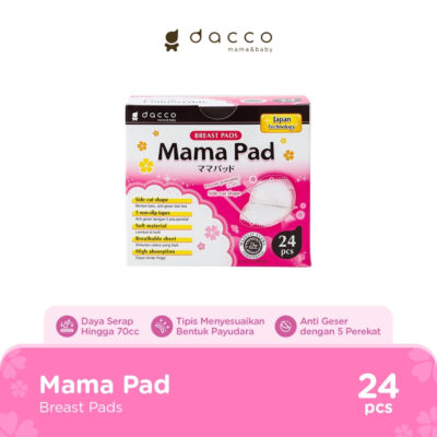 Dacco Mama Pad Breast Pad 26pcs / 56pcs Bantalan ASI Ibu Menyusui Daya Serap Tinggi | Lembut & Nyaman thumbnail 3