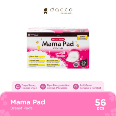 Dacco Mama Pad Breast Pad 26pcs / 56pcs Bantalan ASI Ibu Menyusui Daya Serap Tinggi | Lembut & Nyaman thumbnail 4