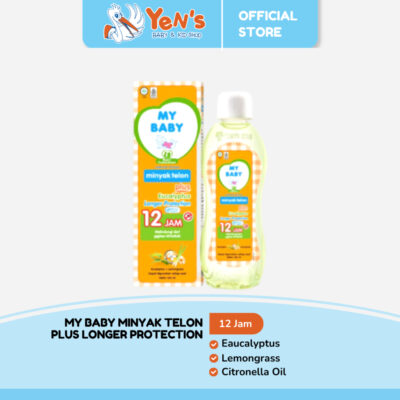 MY BABY Minyak Telon Plus Longer Protection 60ml / 90ml / 150 mL - Minyak Anti Nyamuk 12 Jam