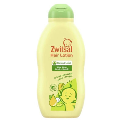 Zwitsal Baby Hair Lotion Aloevera Pelebat Rambut bayi 200ml thumbnail 7
