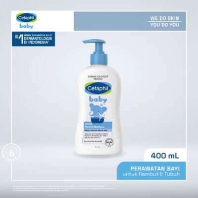 Cetaphil Baby Gentle Wash & Shampoo Hair & Body 400ml thumbnail 2